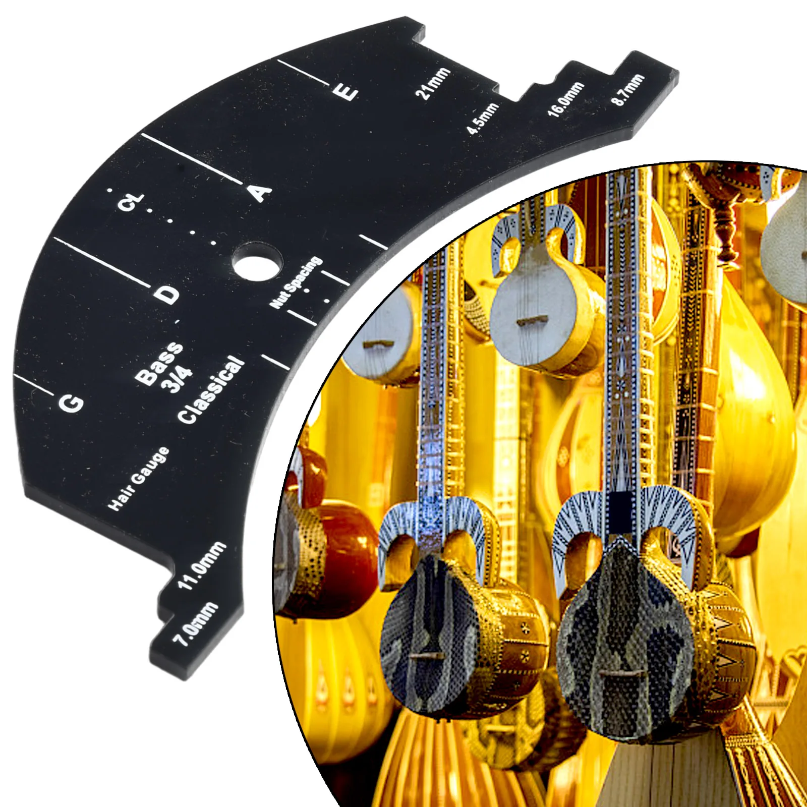 Violin Bridge Mold Professional Violin Bridges Multifunctional Mold Template Full Size Cello Bridge Repair Tool
Violin Bridge Mold Professional Violin Bridges Multifunctional Mold Template Full Size Cello Bridge Repair Tool