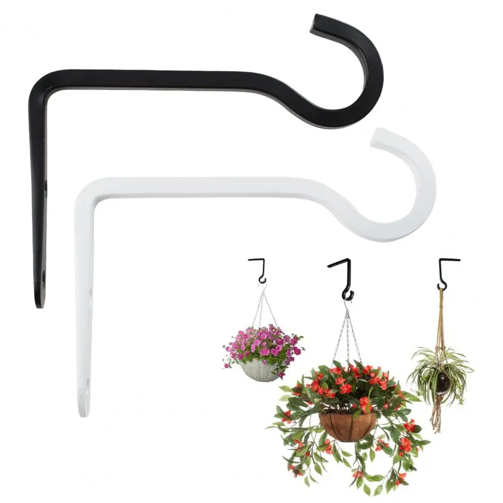 2Pcs Plant Hanger Rust-Resistant Hanging Flower Baskets Hooks Bird Feeders Hook Wall Plant Hanger With Screws for Outdoor
2Pcs Plant Hanger Rust-Resistant Hanging Flower Baskets Hooks Bird Feeders Hook Wall Plant Hanger With Screws for Outdoor