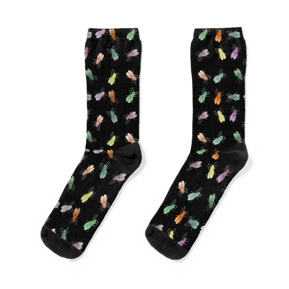 Flies Pattern Black Socks professional running luxury designer brand compression Women Socks Men's
Flies Pattern Black Socks professional running luxury designer brand compression Women Socks Men's