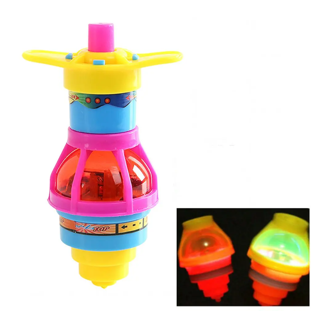 Hot Spinning Top Flash Luminous Spinning Tops Toy Colorful Top Ejection Toy Flashing Led Gyroscope Children Classic Toys
Hot Spinning Top Flash Luminous Spinning Tops Toy Colorful Top Ejection Toy Flashing Led Gyroscope Children Classic Toys