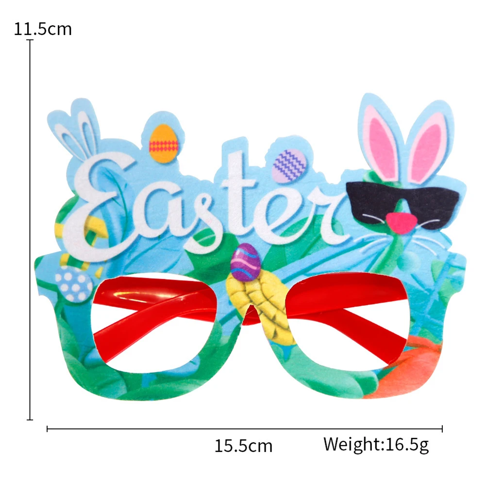 New Style Easter Glasses Easter Decorations Easter Bunny Fun Glasses Glasses Frame Happy Party Favors Supplies
New Style Easter Glasses Easter Decorations Easter Bunny Fun Glasses Glasses Frame Happy Party Favors Supplies