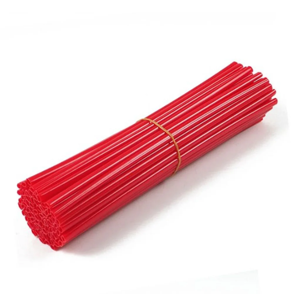 72pcs Mountain Bike Bicycle Wire Wheel Color Spoke Sleeve Color Wheel Spoke Holster Coated Tube Decorative Protector Accessories
72pcs Mountain Bike Bicycle Wire Wheel Color Spoke Sleeve Color Wheel Spoke Holster Coated Tube Decorative Protector Accessories