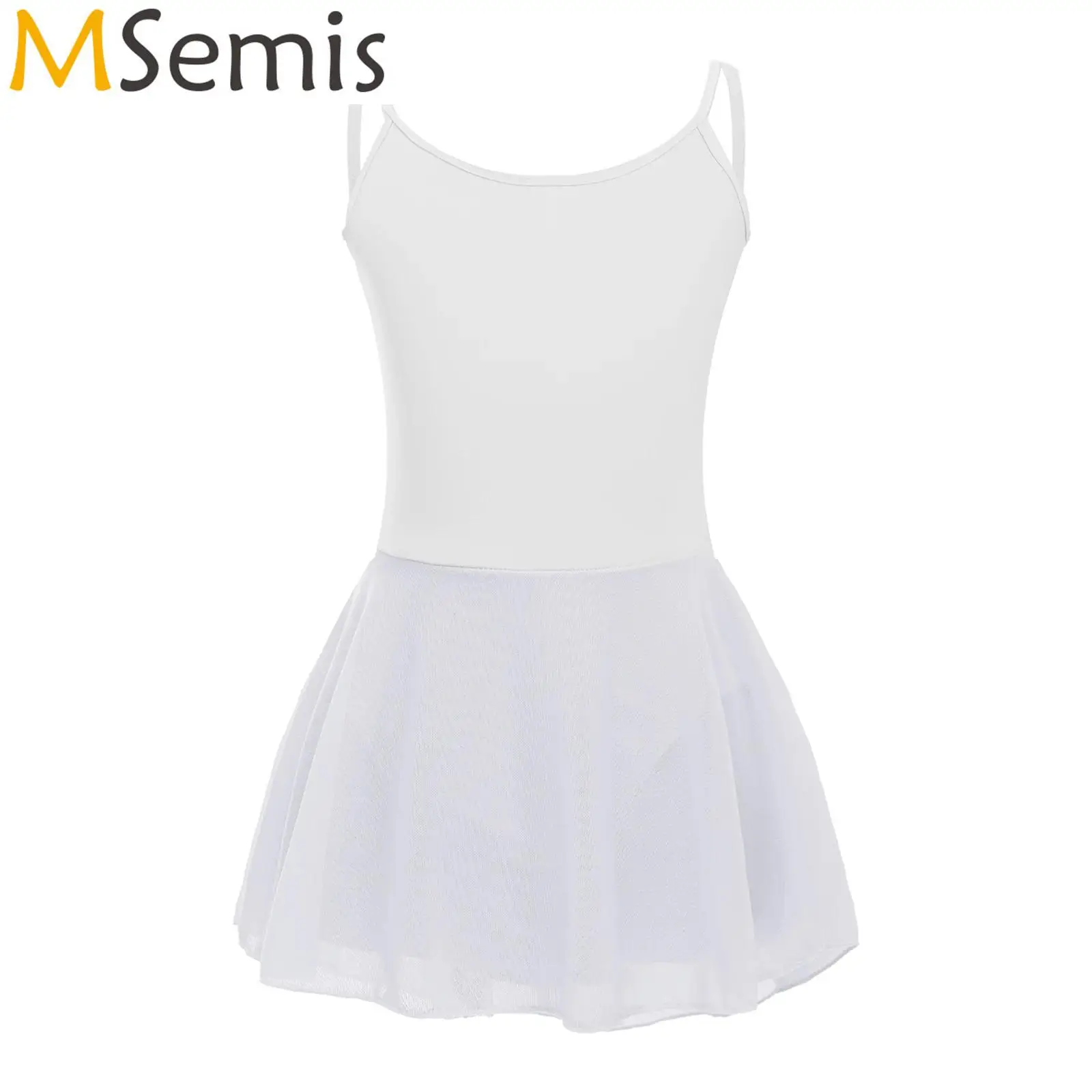 Kids Girls Ballet Dance Skirted Leotard Camisole Unitard Tutu Dress Sleeveless Spaghetti Strap Ballet Gymnastic Training Dresses
Kids Girls Ballet Dance Skirted Leotard Camisole Unitard Tutu Dress Sleeveless Spaghetti Strap Ballet Gymnastic Training Dresses