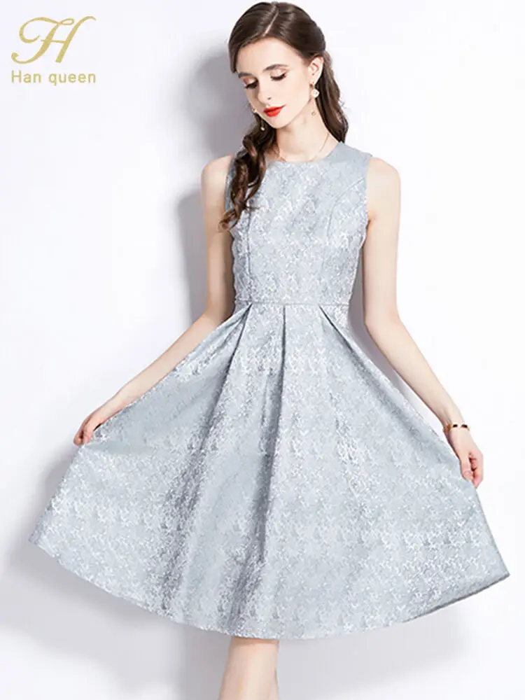 BabYoung Summer Dresses Womens Korean Retro Sleeveless O-Neck A-Line Vestidos Elegant Fashion Slim Office Party Casual Dress
BabYoung Summer Dresses Womens Korean Retro Sleeveless O-Neck A-Line Vestidos Elegant Fashion Slim Office Party Casual Dress