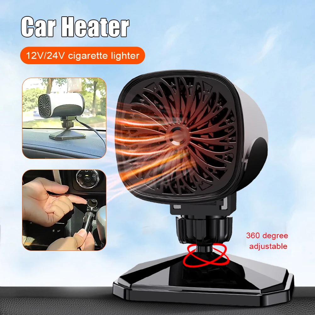 12V 24V Car Heater 150W 2 In 1 Portable Car Fan Heating And Cooling 360 Degree Rotating Defroster Defogger Winter Heating Fan
12V 24V Car Heater 150W 2 In 1 Portable Car Fan Heating And Cooling 360 Degree Rotating Defroster Defogger Winter Heating Fan