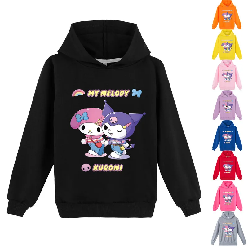 NEw Cute Children's Clothing Outing Party Kuromi Fashion Print Hoodie Hygiene Day Gift
NEw Cute Children's Clothing Outing Party Kuromi Fashion Print Hoodie Hygiene Day Gift
