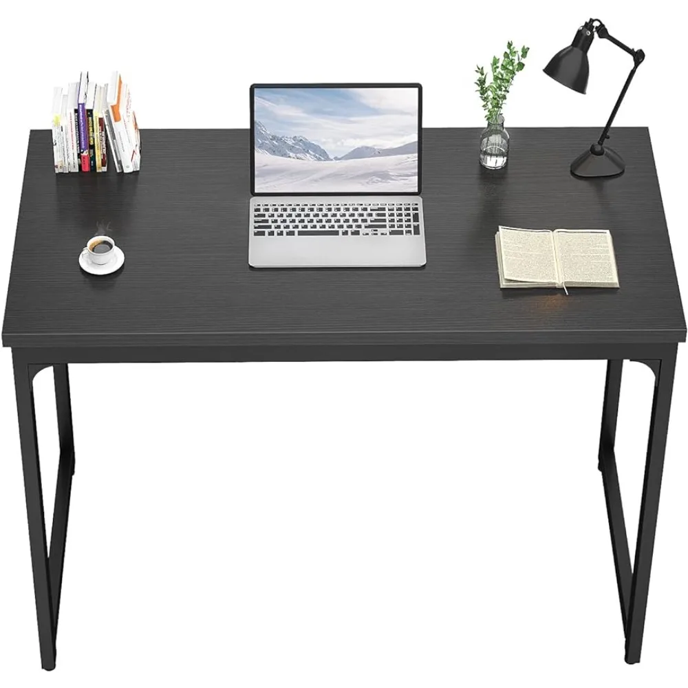 Foxemart Writing Computer Desk Modern Sturdy Office Desk PC Laptop Notebook Study Table for Home Office Workstation, Black
Foxemart Writing Computer Desk Modern Sturdy Office Desk PC Laptop Notebook Study Table for Home Office Workstation, Black