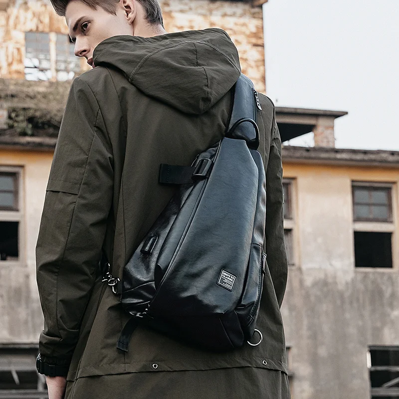 PU Leather Men Messenger Bag Casual Crossbody Handbag Male Chest Shoulder Type Unisex Rucksack Fanny Pack
PU Leather Men Messenger Bag Casual Crossbody Handbag Male Chest Shoulder Type Unisex Rucksack Fanny Pack