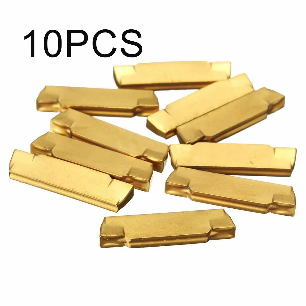 Supplies Carbide Inserts End Milling For MGEHR/MGIVR Grooving Tool Gold Indexable Lathe MGMN200-G Metalworking Cut-Off
Supplies Carbide Inserts End Milling For MGEHR/MGIVR Grooving Tool Gold Indexable Lathe MGMN200-G Metalworking Cut-Off
