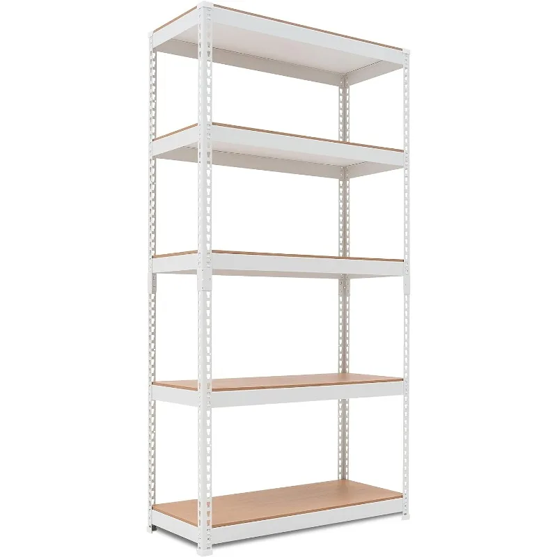 HOMEDANT 5 Tier Storage Shelves Adjustable Laminated Garage Metal Shelving Unit Heavy Duty Utility Rack Shelf Warehouse
HOMEDANT 5 Tier Storage Shelves Adjustable Laminated Garage Metal Shelving Unit Heavy Duty Utility Rack Shelf Warehouse