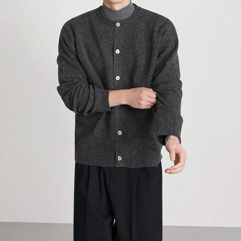 2023 Spring and Autumn Youth Style Cardigan Sweater Jacket Solid Men's Sweatshirts Single-breasted Knitted Coats Male D20
2023 Spring and Autumn Youth Style Cardigan Sweater Jacket Solid Men's Sweatshirts Single-breasted Knitted Coats Male D20
