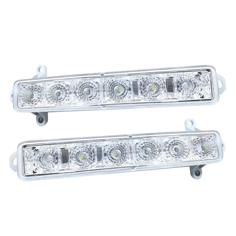Car 6LED Daytime Running Light DRL Lamp Clear Lens 9677409380 9802795580 PG2044330 For Citroen C1 06-17 Citroen C3 15-19
Car 6LED Daytime Running Light DRL Lamp Clear Lens 9677409380 9802795580 PG2044330 For Citroen C1 06-17 Citroen C3 15-19