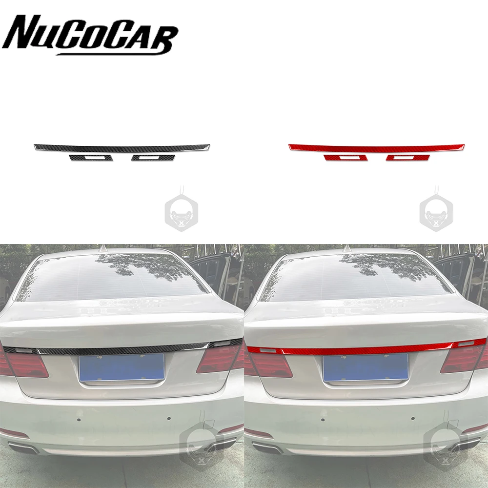 For BMW 7 Series F01 2009-2014 Carbon Fiber Rear Trunk Panel Trim Sticker Cover Car Exterior Accessories Decorative Stickers
For BMW 7 Series F01 2009-2014 Carbon Fiber Rear Trunk Panel Trim Sticker Cover Car Exterior Accessories Decorative Stickers