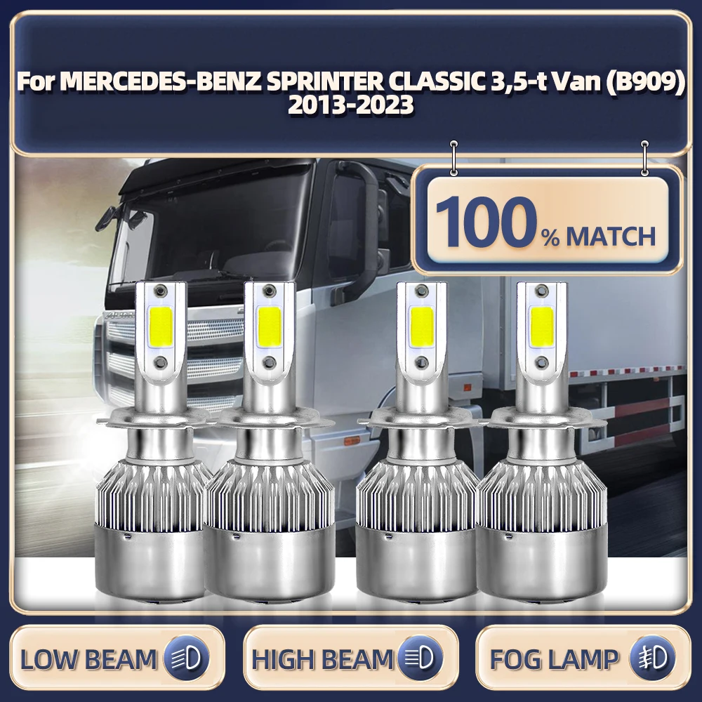 LED Truck Headlight H7 Canbus LED Headlamps Bulbs For MERCEDES-BENZ SPRINTER CLASSIC 3,5-t Van (B909) 2013-2020 2021 2022 2023
LED Truck Headlight H7 Canbus LED Headlamps Bulbs For MERCEDES-BENZ SPRINTER CLASSIC 3,5-t Van (B909) 2013-2020 2021 2022 2023