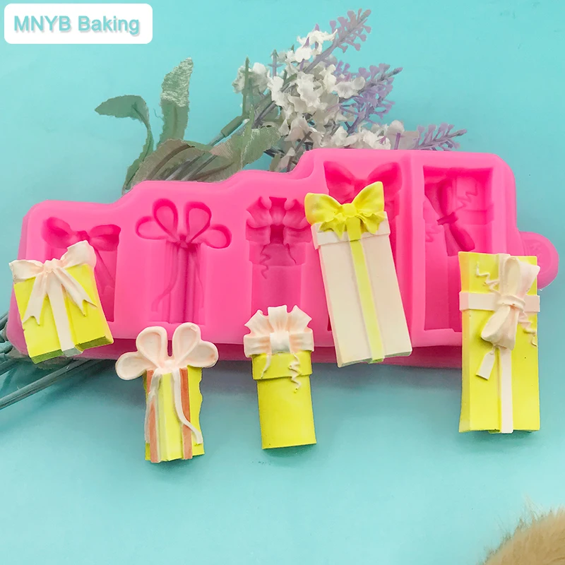 1Pcs Gift Box Design Silicone Mold Chocolate Candy Fondant Cake Decorate Making Kitchen Baking Tool Clay Gypsum Resin Play Art
1Pcs Gift Box Design Silicone Mold Chocolate Candy Fondant Cake Decorate Making Kitchen Baking Tool Clay Gypsum Resin Play Art