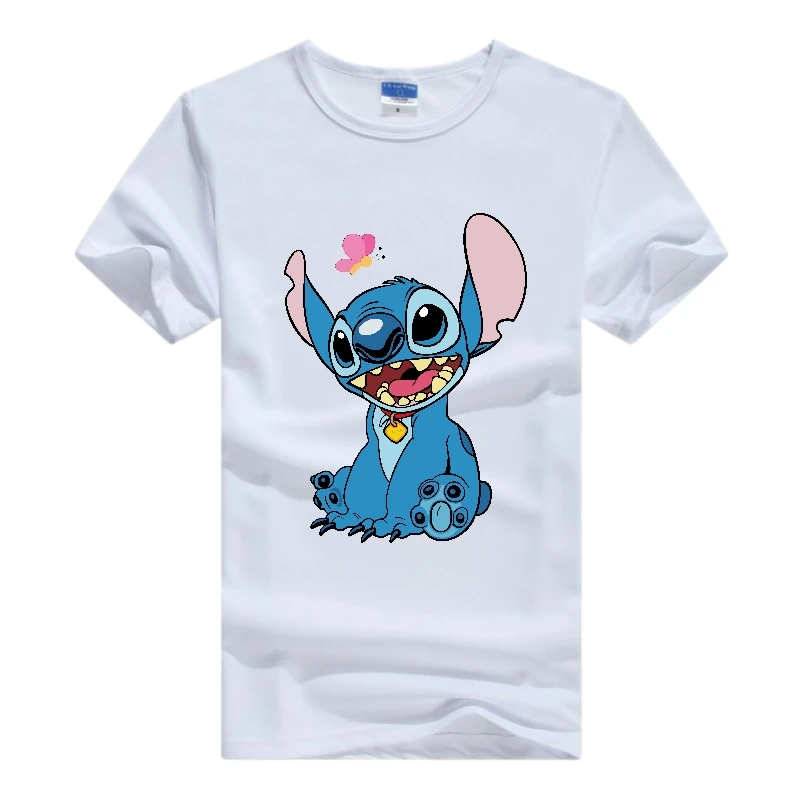 Disney Kawaii Cartoon Lilo&Stitch Graphic Print Children T-Shirt Summer Loose Short Sleeve White Stitch Women Tops Boy Girl Tees
Disney Kawaii Cartoon Lilo&Stitch Graphic Print Children T-Shirt Summer Loose Short Sleeve White Stitch Women Tops Boy Girl Tees