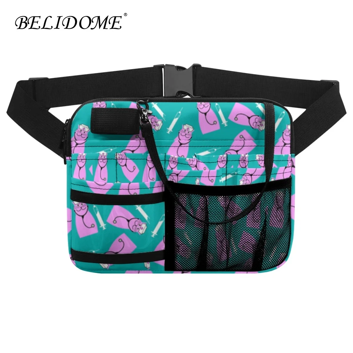 Funny Cats Nurse Fanny Pack Portable Multi-Compartment Nursing Gear Pocket Medical Nurse Waist Bag for Supplies Nursing Bags
Funny Cats Nurse Fanny Pack Portable Multi-Compartment Nursing Gear Pocket Medical Nurse Waist Bag for Supplies Nursing Bags