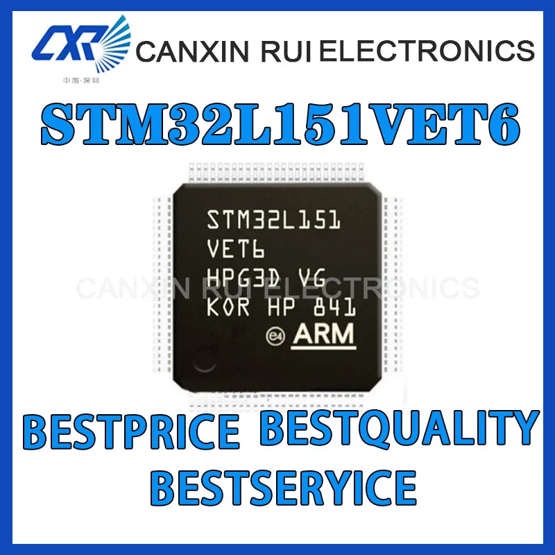 100% new origina STM32L151VET6 embedded processor ST microcontroller 32-bit MCU LQFP-100
100% new origina STM32L151VET6 embedded processor ST microcontroller 32-bit MCU LQFP-100