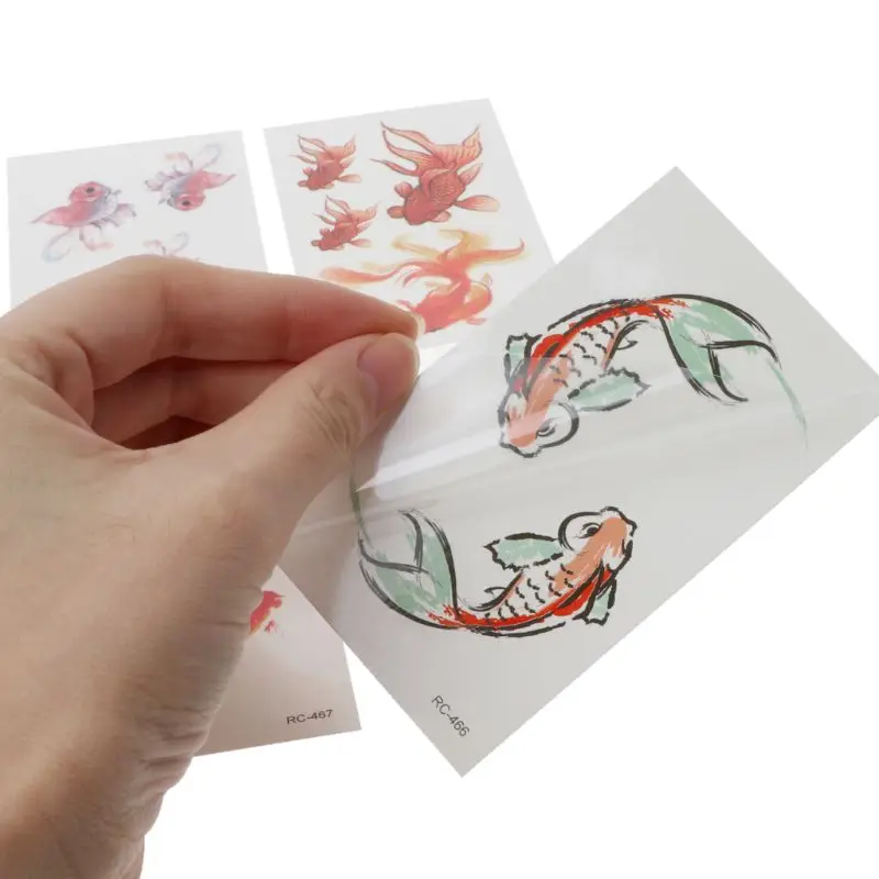 10 Sheet Vivid 3D Goldfish Tattoos Sticker Koi Pond Painting Resin Fillings for DIY Arts Crafts Projects Jewelry Making
10 Sheet Vivid 3D Goldfish Tattoos Sticker Koi Pond Painting Resin Fillings for DIY Arts Crafts Projects Jewelry Making