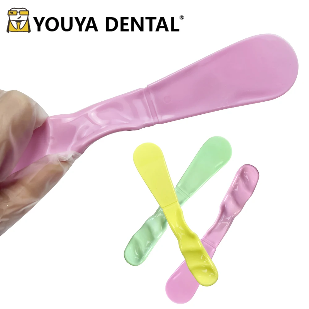 

1 Pcs Mixing Spatula Dental Disposable Plastic Spatulas Mixing knife Cement Powder Mold Material Dental Lab Tools