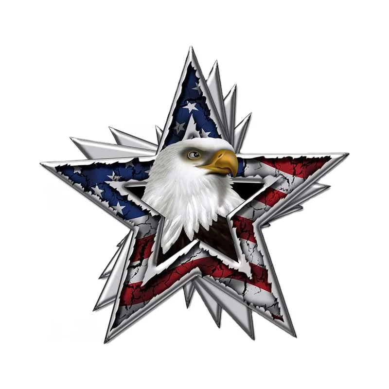 Y297# Self-adhesive Decal for American Flag Eagle Star Car Sticker Waterproof Auto Decors on Bumper Rear Window Laptop
Y297# Self-adhesive Decal for American Flag Eagle Star Car Sticker Waterproof Auto Decors on Bumper Rear Window Laptop