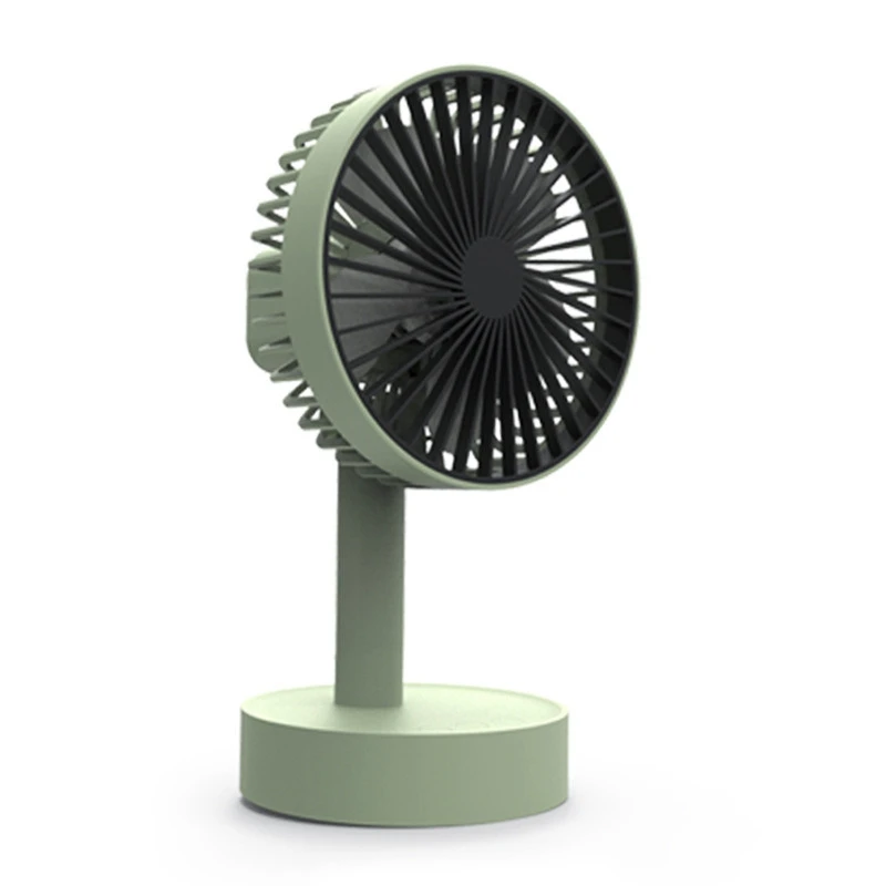 

New USB Handheld Charging Office Desktop Shaking Head Electric Fan Portable Student Dormitory Brushless Silent Small Fan