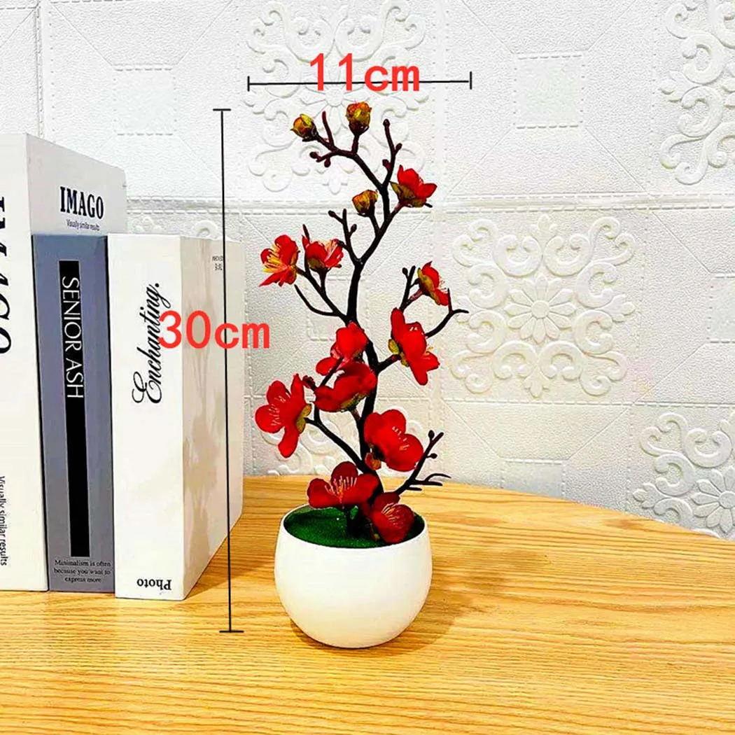 Flower Artificial Potted Boutique Brand New Durable Indoor Office Ornaments Outdoor Plastic Plum Table High Quality
Flower Artificial Potted Boutique Brand New Durable Indoor Office Ornaments Outdoor Plastic Plum Table High Quality