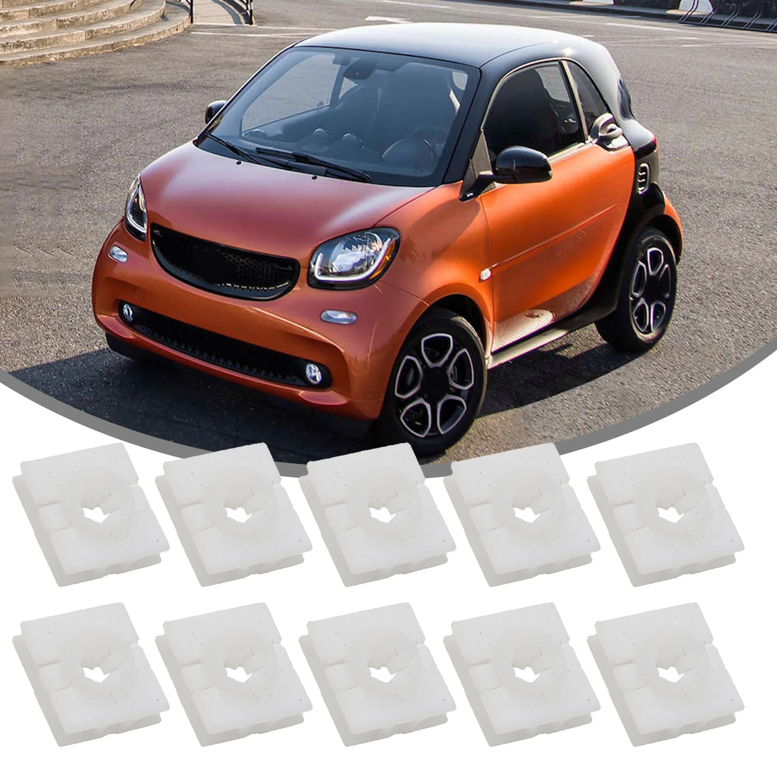 10Pcs Car Rocker Panel Molding Clips Side Skirts Retainers For-Mercedes-Smart-Fortwo 2008-2016/0009912098 Auto Fastener Clip
10Pcs Car Rocker Panel Molding Clips Side Skirts Retainers For-Mercedes-Smart-Fortwo 2008-2016/0009912098 Auto Fastener Clip