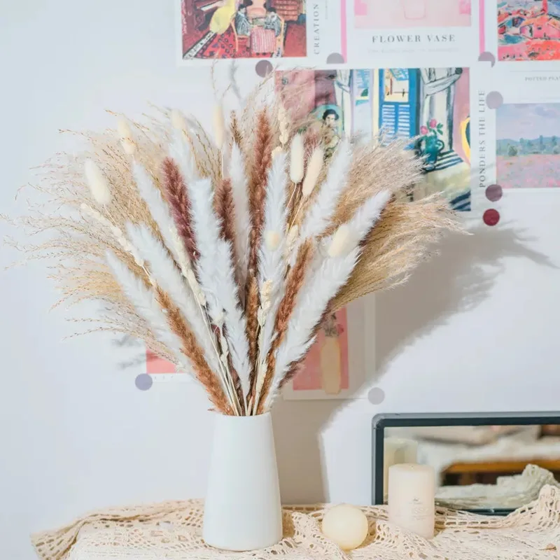 Christmas Decorations 80-120pcs Pampas Grass Phragmites Reed Dried Natural Flowers Bouquet Arrangement Wedding Party Decor
Christmas Decorations 80-120pcs Pampas Grass Phragmites Reed Dried Natural Flowers Bouquet Arrangement Wedding Party Decor