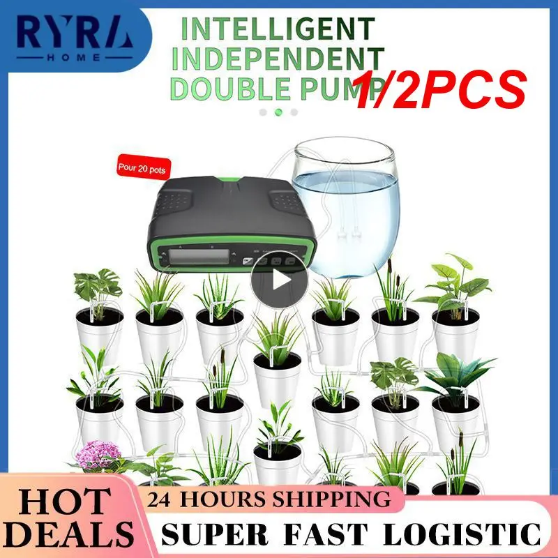 1/2PCS Smart Watering Device Lcd Screen Display Automatic Irrigation Controller Water Free Detection Dual Independent Control
1/2PCS Smart Watering Device Lcd Screen Display Automatic Irrigation Controller Water Free Detection Dual Independent Control