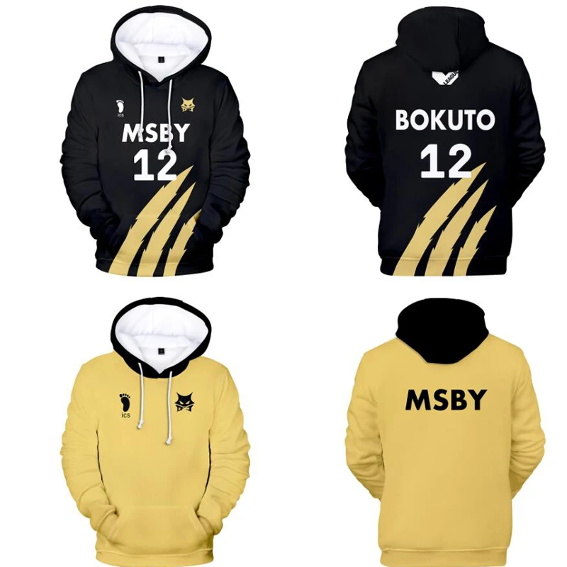 Japan Anime Haikyuu Msby Black Jackals Cosplay Costume Unisex 3D Hoodie Sweatshirt School Uniform Streetwear Jacket
Japan Anime Haikyuu Msby Black Jackals Cosplay Costume Unisex 3D Hoodie Sweatshirt School Uniform Streetwear Jacket