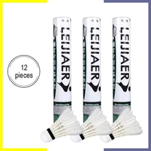 3Pcs/6PCS/12Pcs Goose Feather Badminton Ball Nylon Ball Sport Exercise Balls for Beginner Badminton Sport Training Tool
3Pcs/6PCS/12Pcs Goose Feather Badminton Ball Nylon Ball Sport Exercise Balls for Beginner Badminton Sport Training Tool