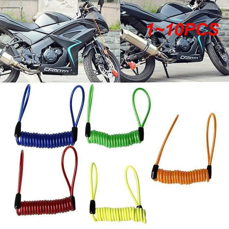 1~10PCS Motorcycle Brake Disc Lock Scooter Reminder Cable 120CM Spring Rope Bag Anti-Theft Cable Protection Alarm Locks
1~10PCS Motorcycle Brake Disc Lock Scooter Reminder Cable 120CM Spring Rope Bag Anti-Theft Cable Protection Alarm Locks