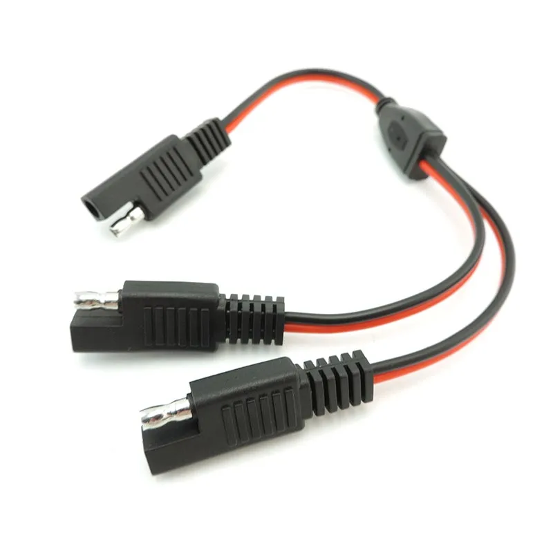 1 SAE to 2 SAE splitter cable Power Extension Cable Plug 18AWG Adapter Connector Quick Connect Disconnect Solar system Cord
1 SAE to 2 SAE splitter cable Power Extension Cable Plug 18AWG Adapter Connector Quick Connect Disconnect Solar system Cord