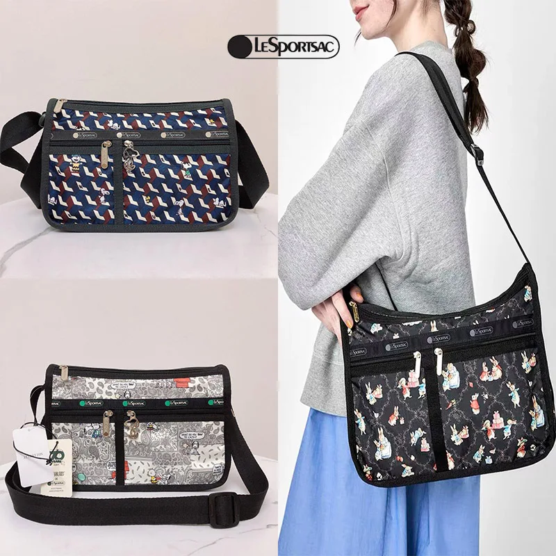 Lesportsac Kawaii Sanrio Cute Snoopy практичная легкая многослойная Диагональная Сумка через плечо водонепроницаемая сумка Игрушки для девочек
Lesportsac Kawaii Sanrio Cute Snoopy практичная легкая многослойная Диагональная Сумка через плечо водонепроницаемая сумка Игрушки для девочек