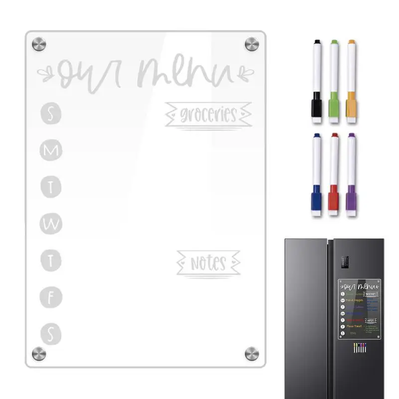 Weekly Planner Magnetic Weekly Planner Dry Erase Board With 6 Markers Reusable Fridge Notepad Memo Board Meal Planner Grocery
Weekly Planner Magnetic Weekly Planner Dry Erase Board With 6 Markers Reusable Fridge Notepad Memo Board Meal Planner Grocery