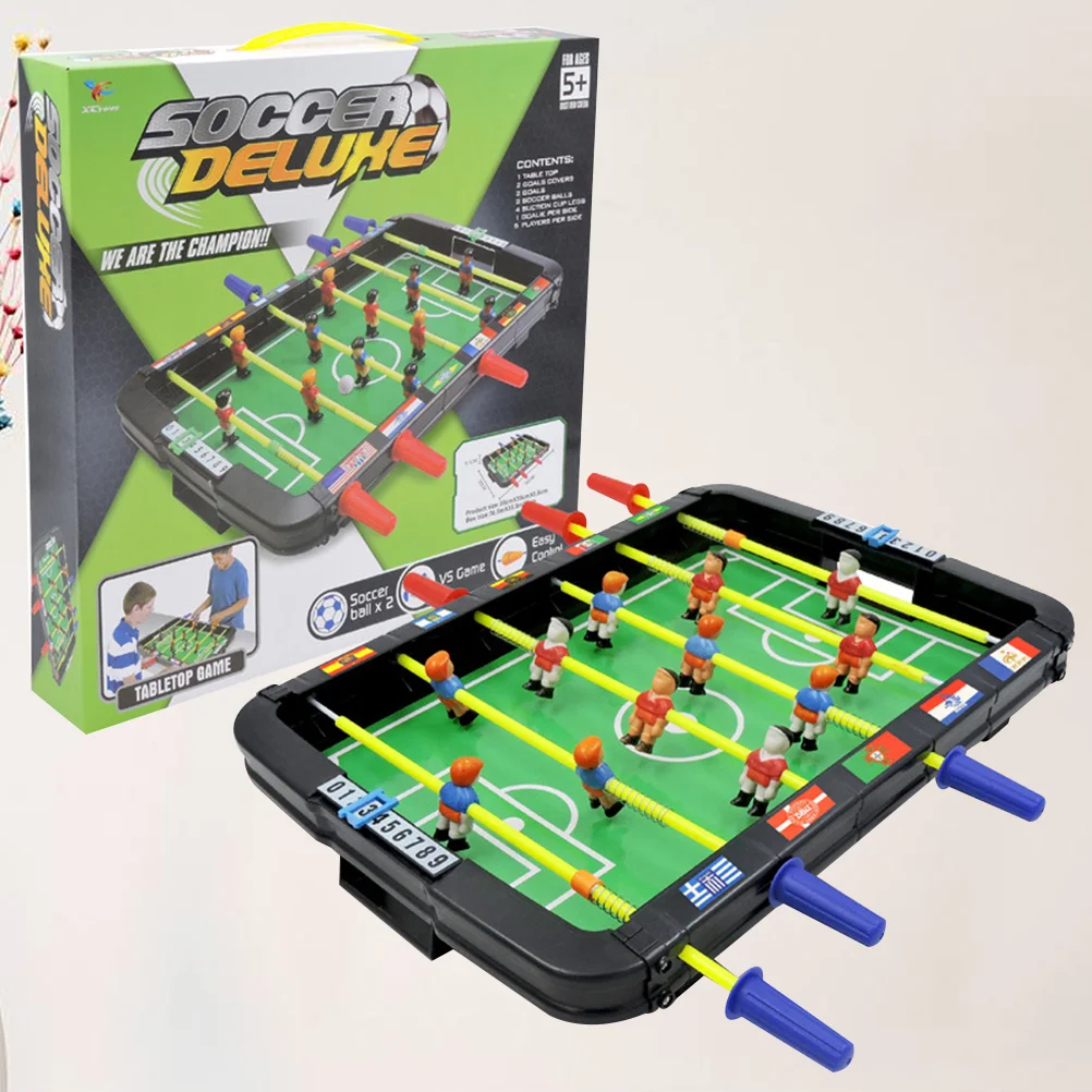 Table Football Game For Kids Soccer Game Mini Tabletop Billiard Game Accessories Indoor Soccer Tabletops Competition Games
Table Football Game For Kids Soccer Game Mini Tabletop Billiard Game Accessories Indoor Soccer Tabletops Competition Games