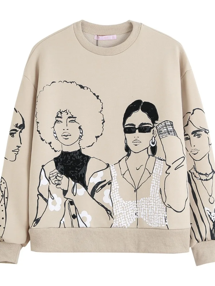 Deeptown Casual Oversize Sweatshirt Women Korean Fashion Cartoon Print Crew Neck Pullovers Kpop Long Sleeve Tops 2023 Autumn
Deeptown Casual Oversize Sweatshirt Women Korean Fashion Cartoon Print Crew Neck Pullovers Kpop Long Sleeve Tops 2023 Autumn
