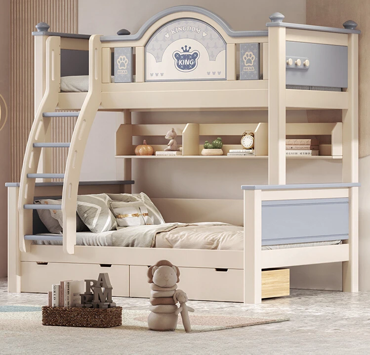 All solid wood bunk bed children's bunk bed multi-functional combination two-story bunk bed economy
All solid wood bunk bed children's bunk bed multi-functional combination two-story bunk bed economy