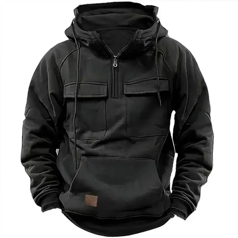 2024 Men Tactical Sweatshirt Quarter Zip Cargo Pullover Hoodies Workout Gym Sports Running Outdoor Winter Jackets Brand New
2024 Men Tactical Sweatshirt Quarter Zip Cargo Pullover Hoodies Workout Gym Sports Running Outdoor Winter Jackets Brand New