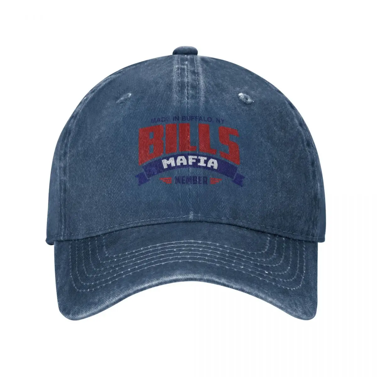 

Bills Mafia Member Red/Blue Baseball Cap Sun Hat For Children Sunscreen Luxury Cap Women'S Beach Outlet 2023 Men'S