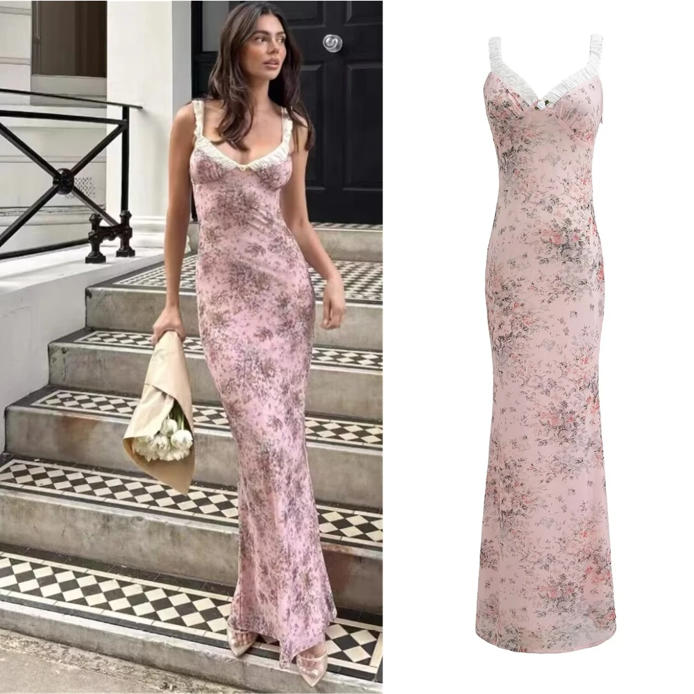 TAOP&ZA dress floral suspender 2024 spring and summer new style French suspender skirt with retro temperament
TAOP&ZA dress floral suspender 2024 spring and summer new style French suspender skirt with retro temperament
