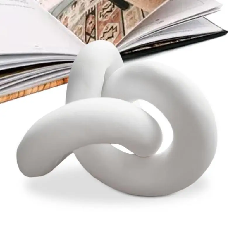 Abstract Resin Knot Sculpture Aesthetic Desk Decor Modern Style Coffee Table Decorative Ornament Home Desktop Tabletop Decor
Abstract Resin Knot Sculpture Aesthetic Desk Decor Modern Style Coffee Table Decorative Ornament Home Desktop Tabletop Decor