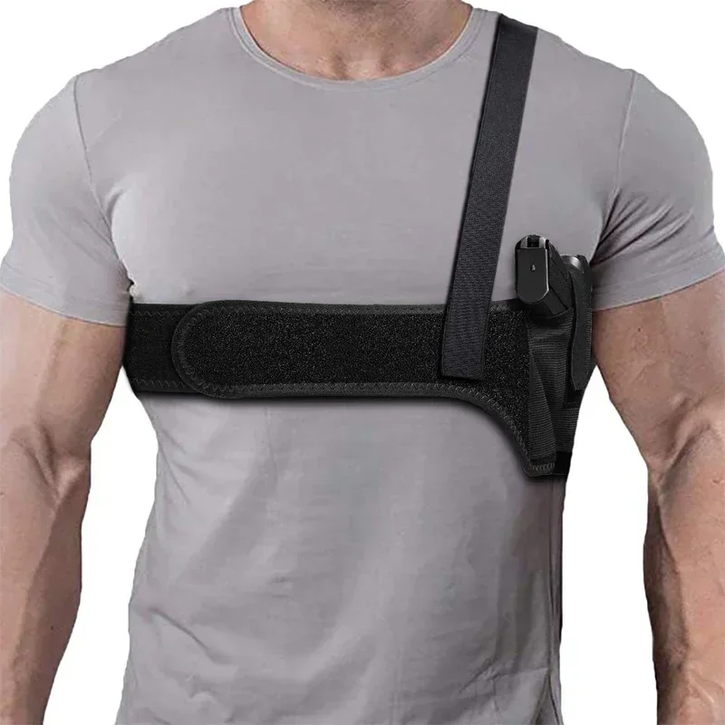 Underarm Hidden Gun Holster Shoulder Holster Right Hand Tactical Handgun Carry Pouch Bullet Clip Sleeve Glock 17 19 Holder
Underarm Hidden Gun Holster Shoulder Holster Right Hand Tactical Handgun Carry Pouch Bullet Clip Sleeve Glock 17 19 Holder