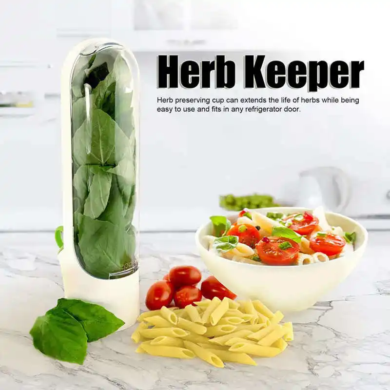 Herb Keeper Herb Storage Container Savor Preserver for Cilantro Mint Parsley Asparagus hot
Herb Keeper Herb Storage Container Savor Preserver for Cilantro Mint Parsley Asparagus hot