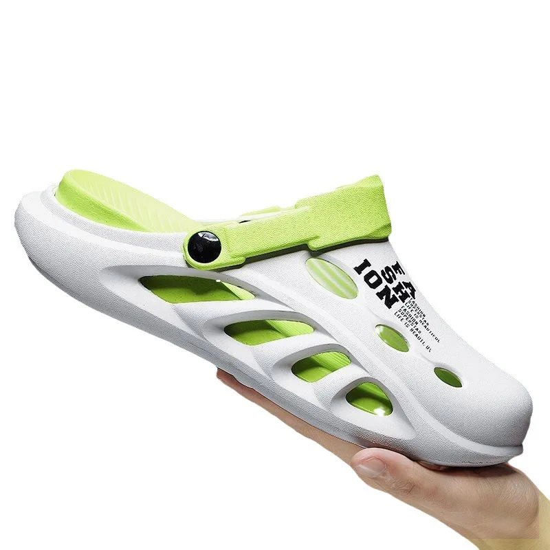 2023 Men's Feet Feeling Soft Sole Cool Slippers Summer New Outdoor Coconut Outward Wear Anti slip Elevated Driving Two Slippers
2023 Men's Feet Feeling Soft Sole Cool Slippers Summer New Outdoor Coconut Outward Wear Anti slip Elevated Driving Two Slippers