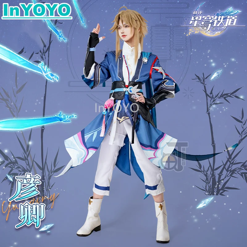 InYOYO Yanqing Cosplay Game Honkai: Star Rail Costume Young Game Suit Handsome Uniform Yan Qing Halloween Carnival Party Outfit
InYOYO Yanqing Cosplay Game Honkai: Star Rail Costume Young Game Suit Handsome Uniform Yan Qing Halloween Carnival Party Outfit