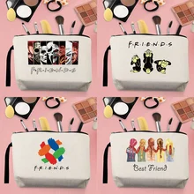 2022 Makeup Storage Bag Handbag Woman Change Canvas Cartoon Friends Pattern Series Printing Carrying String Beige Pencil Case
2022 Makeup Storage Bag Handbag Woman Change Canvas Cartoon Friends Pattern Series Printing Carrying String Beige Pencil Case