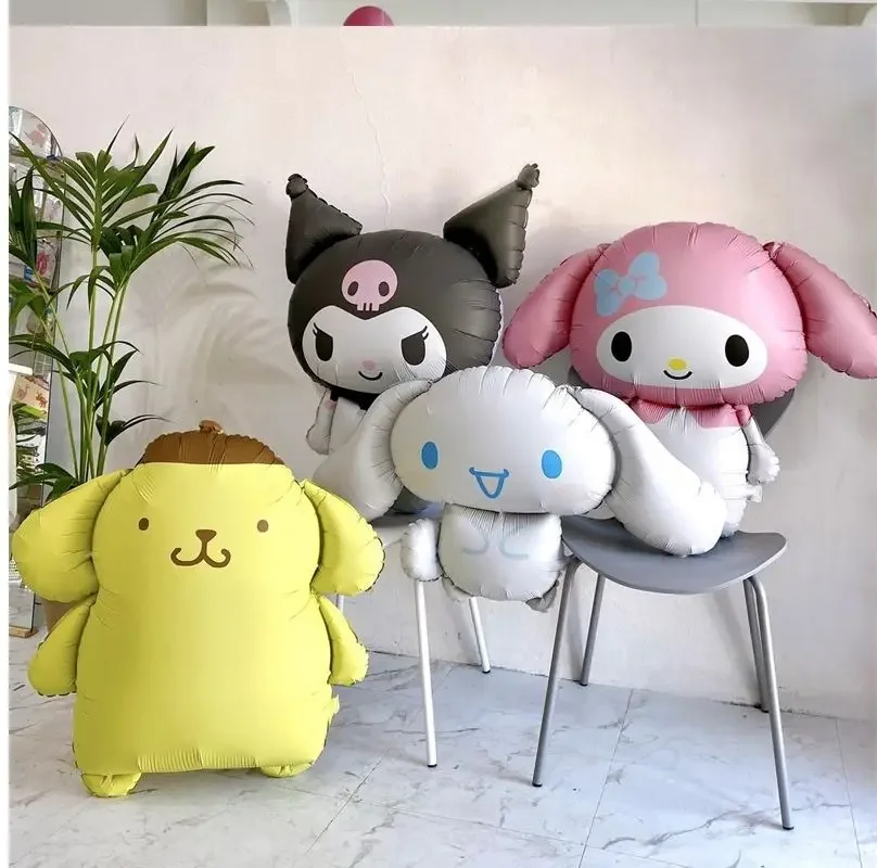 Large Kawaii Kuromi My Melody Cinnamoroll HelloKitlys Foil Balloons for Birthday Party Decorations Kids Girl Birthday Gifts 
Large Kawaii Kuromi My Melody Cinnamoroll HelloKitlys Foil Balloons for Birthday Party Decorations Kids Girl Birthday Gifts