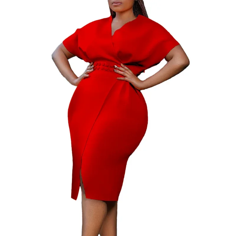 With Belt Summer African Dresses For Women 2023 Elegant Midi Dress Sexy Split Short Sleeve Robe Femme Vestidos Africa Clothing
With Belt Summer African Dresses For Women 2023 Elegant Midi Dress Sexy Split Short Sleeve Robe Femme Vestidos Africa Clothing